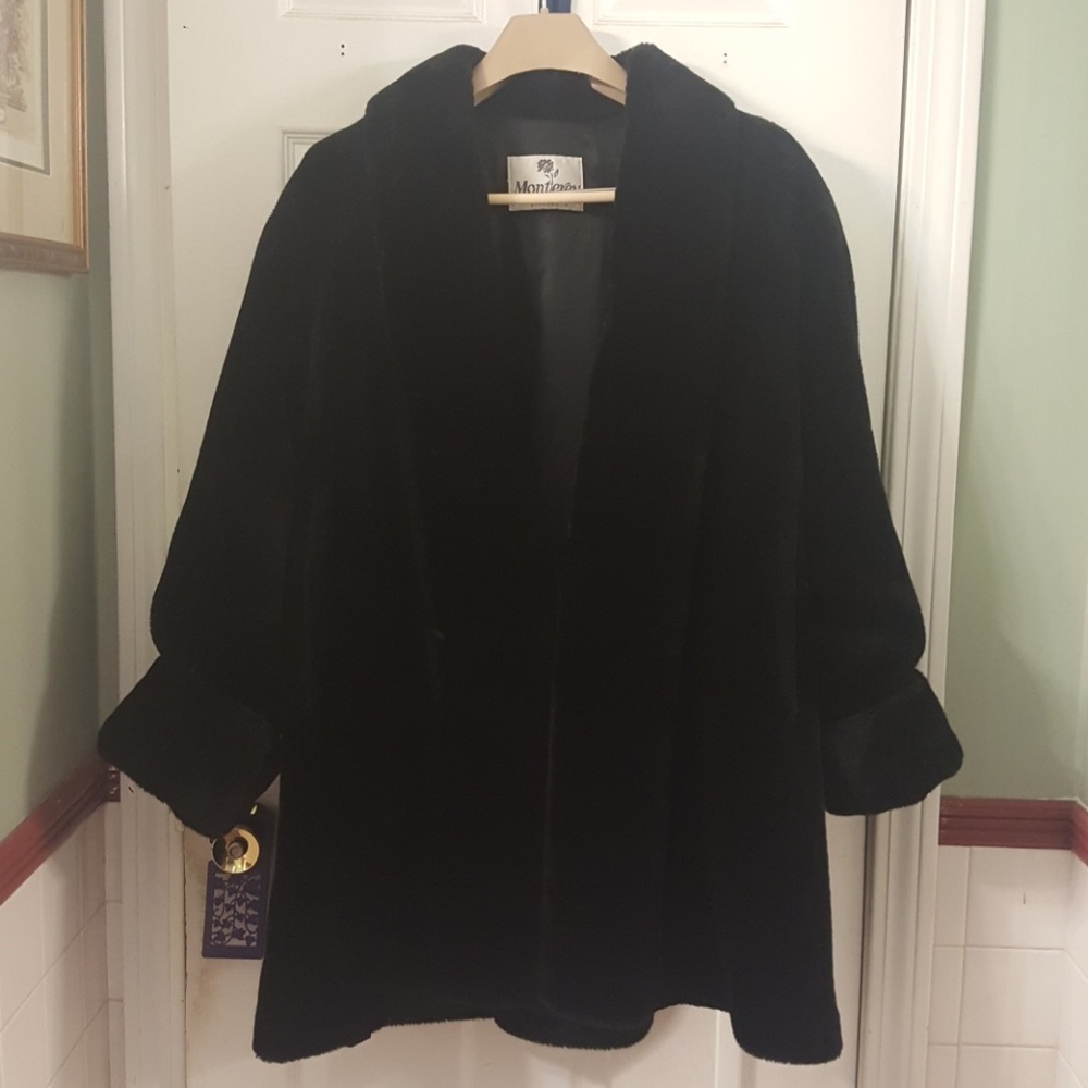 Vintage Monterey Fashions faux fur Swing C…